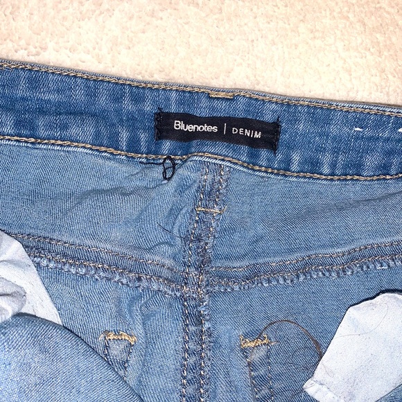 light blue ripped skinny jeans from blue notes! - Picture 3 of 4